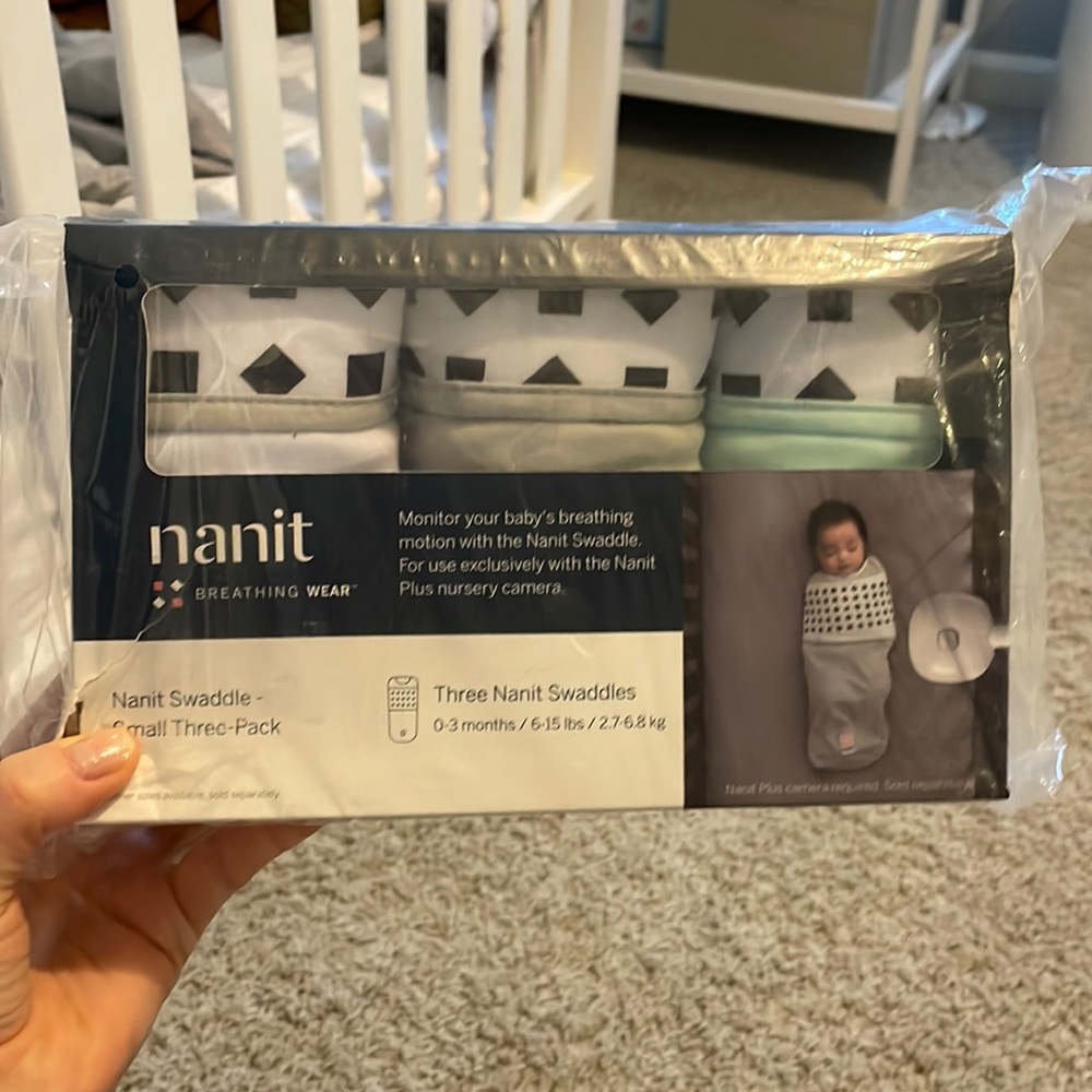 NEW Nanit Breathing Wear 3 pack